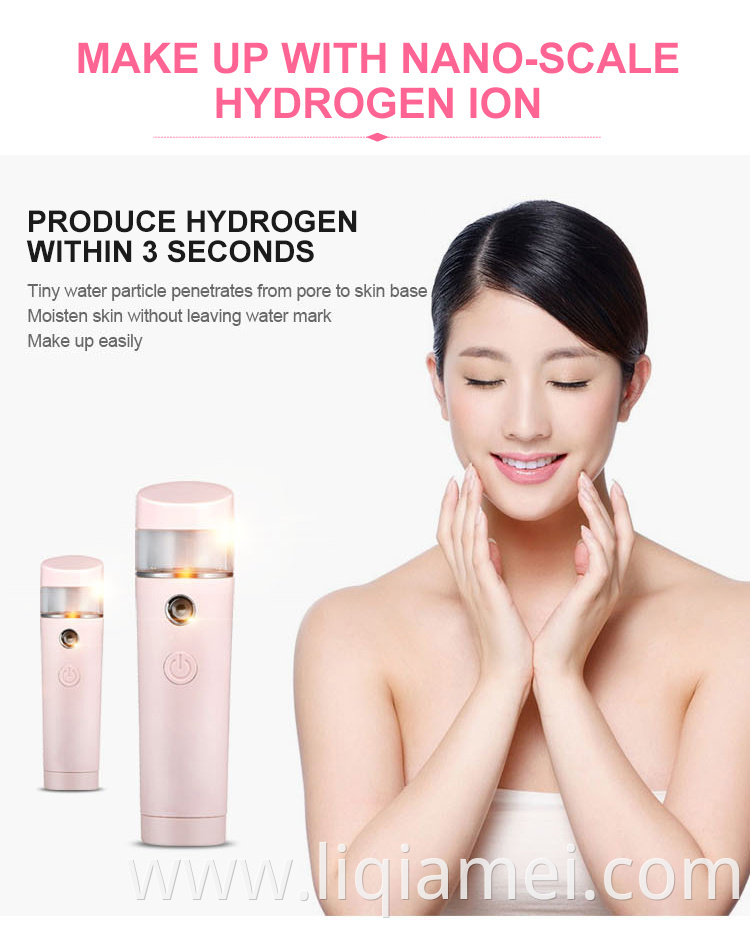 New electric moisturizing skin hydration face ionic nano water spray